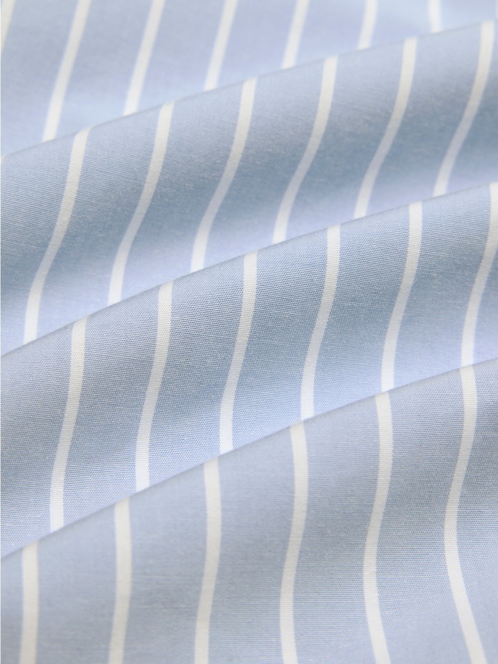 Aritzia Light Blue and White Striped Midi Dress